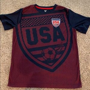 Youth USA Soccer Jersey T-Shirt (YXL)